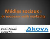 slide lundi Médias Sociaux nouveau outils Marketing