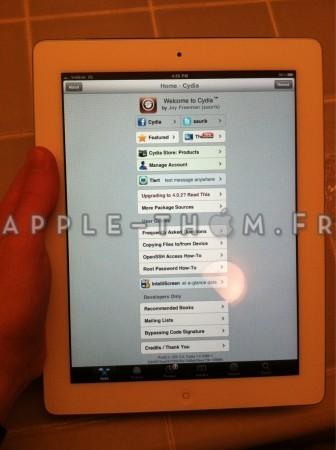 iPad 2 est jailbreaké par comex !