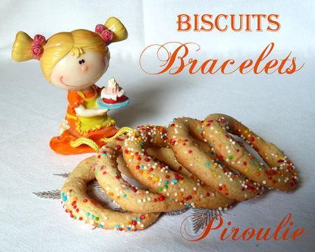 Biscuits bracelets très 