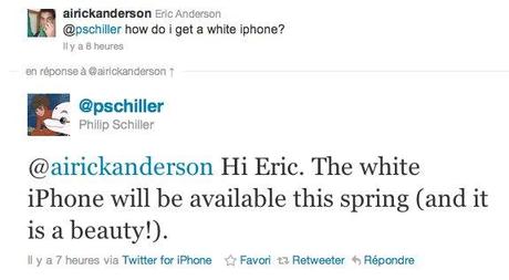 L’iPhone 4 blanc comme cadeau printanier ! L’iPhone 5 en retard ?