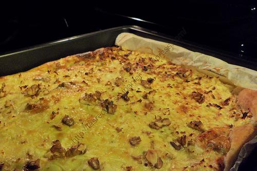 Tarte au céleri et au bleu / Celeriac and Blue Cheese Pie