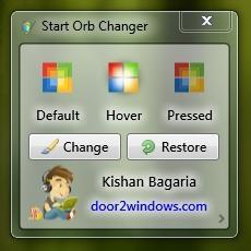 orb changer Changer la Start Orb de Windows 7