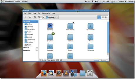 Screenshot 5 thumb Fubuntu, un Linux léger à base de Fedora et d’Ubuntu