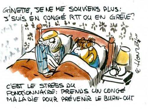 Syndicats de la fonction publique & déficits budgétaires