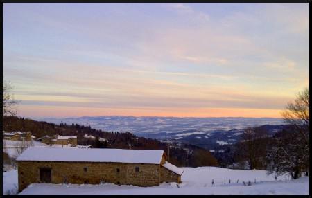 vue neige