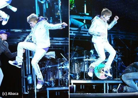 Justin Bieber ... Les photos de son concert à Londres