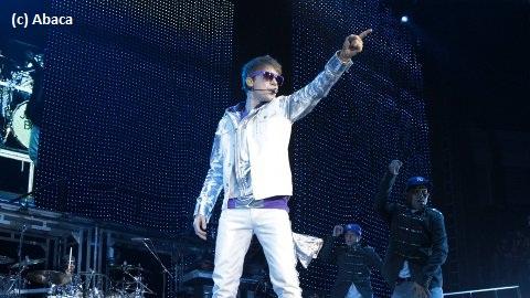 Justin Bieber ... Les photos de son concert à Londres