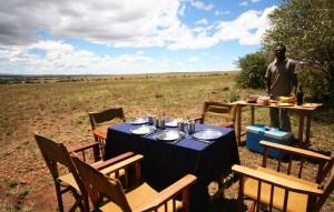Bivouac privé de luxe au Kenya