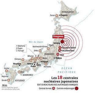 Au Japon, le risque nucléaire est «extrêmement élevé»