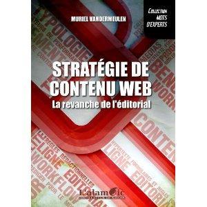 couverture livre stratégie contenu web