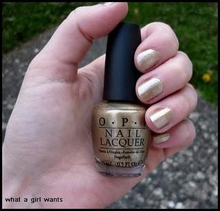 Golden nails
