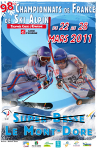 Les championnats de France de ski alpin seulement au Mont-Dore