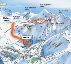 Les championnats de France de ski alpin seulement au Mont-Dore
