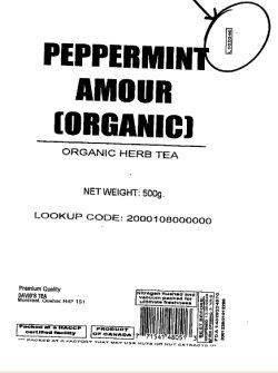 Peppermint Amour (Organic) Herb Tea - Code : L102336