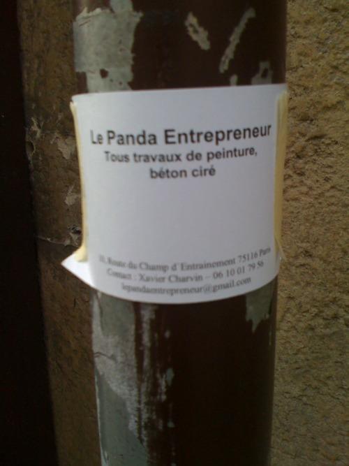 Le Panda Entrepreneur
Mail reçu ce matin:Objet: Morning PoetryJe...