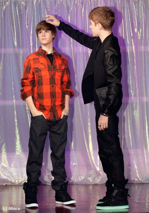 Justin Bieber ... Les photos de son horrible statue de cire