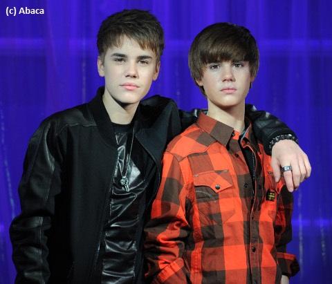 Justin Bieber ... Les photos de son horrible statue de cire