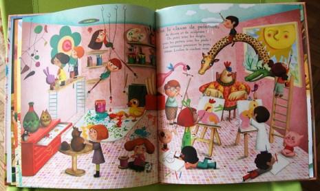 l'école de mes rêves illustratrice Marie Desbons