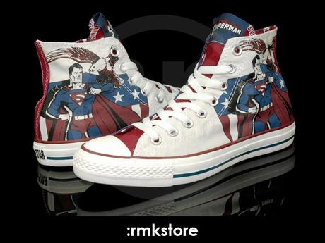 Les héros de DC Comics sur des Converse