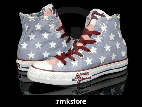 Les héros de DC Comics sur des Converse