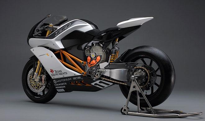 Mission R, moto électrique à grande vitesse.