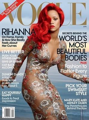 Rihanna dans le Vogue US + behind the scenes