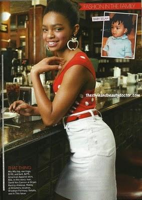 La fille de Lauryn Hill pose pour Teen Vogue