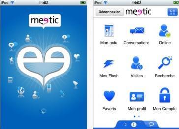 Meetic sur iPhone, l’application est désormais disponible!