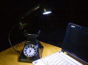 lampe téléphone