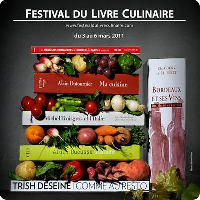 Festival du Livre Culinaire, 3-6 mars 2011, Paris.