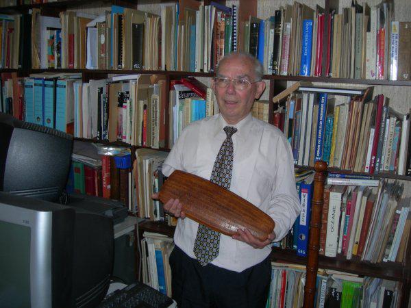 Conférence de Nicolas Cauwe sur l'écriture rongorongo de l'IDP, le 05/05/2011