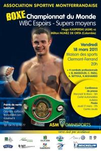 Boxe : Hugo Kasperski va défendre son titre WBC Espoirs