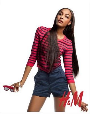 Jourdan Dunn pour la campagne printanière d'HetM