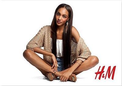 Jourdan Dunn pour la campagne printanière d'HetM