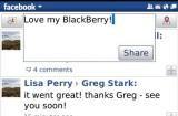blackberry facebook 2 2 160x105 Facebook 2.0 Beta pour les Blackberry