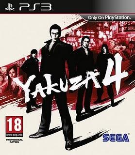 Sortie aujourd'hui de Yakuza 4