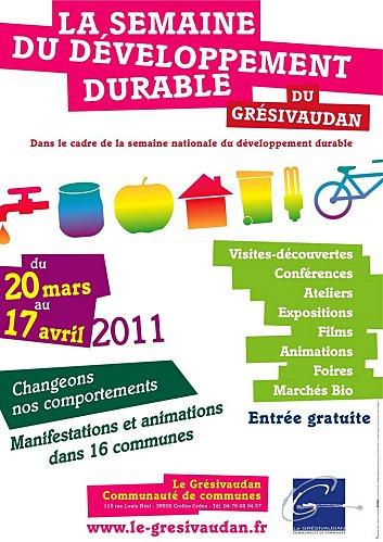 Affiche dvpt durable
