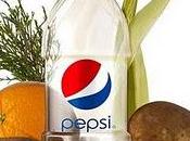 Pepsi lance bouteille végétale