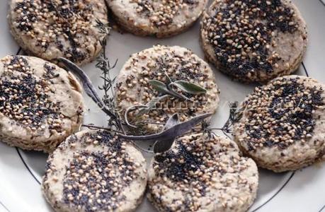 Sablés végétaliens salés