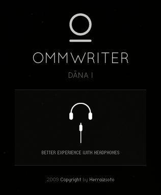 ommwriter OmmWriter arrive sur PC