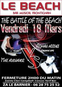 ▄ █ ▌ Battle of The Beach: R. Azzuri VS Max Adenauer Vendredi 18 Mars ▌█ ▄