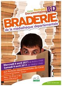 Grande vente-braderie à la Médiathèque départementale de l’Orne