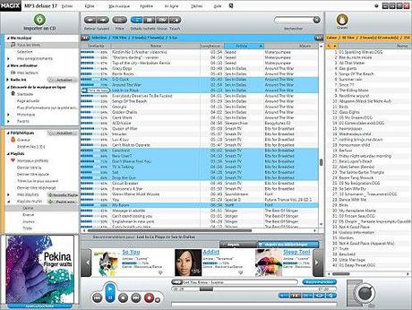 MAGIX MP3 deluxe 17 - Le MP3 par excellence MP3 deluxe 17 Mainscreen 1 FR (1)