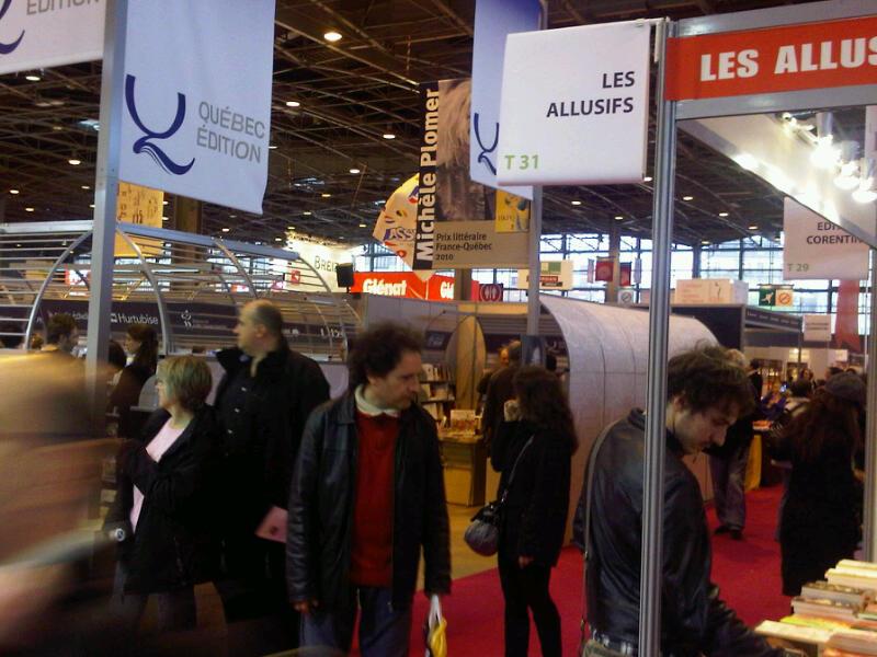 Salon du livre de Paris 2011 : Premier contact avec le public