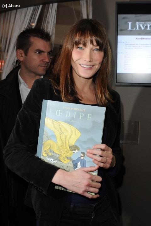 Salon du livre de Paris 2011 ... Carla Bruni en visite (photos)
