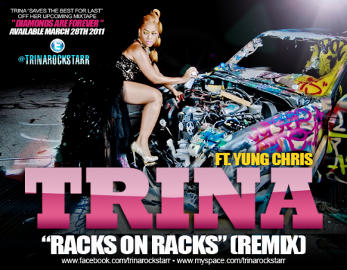 Trina ft Yung Chris – Racks On Racks (Rmx)