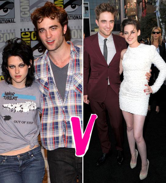 Robert Pattinson et Kristen Stewart (bella & edward twilight) la transformation !