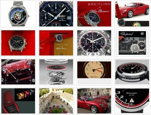 alfa romeo, montres, collection
