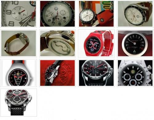 alfa romeo, montres, collection