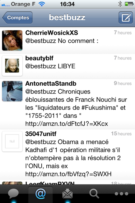 Libye et Fukushima, une aubaine pour les robots sur Twitter